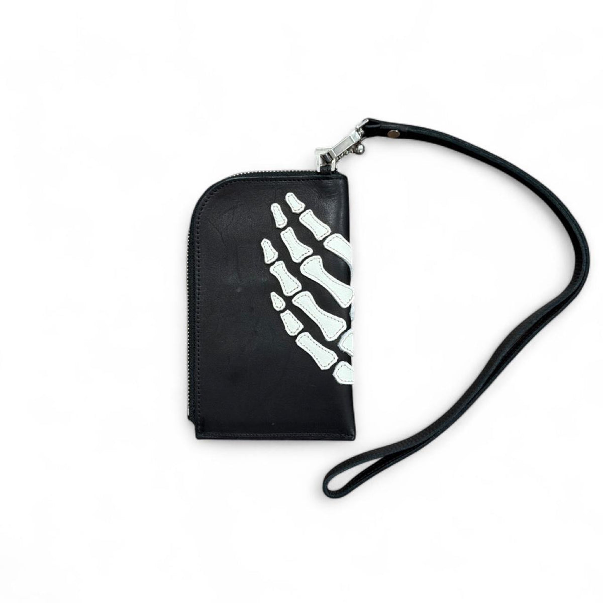 Kapital Black Bone Wallet — back