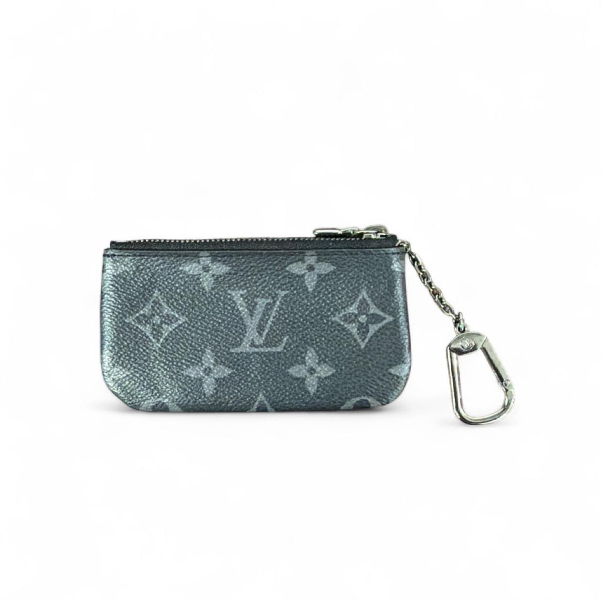 Louis Vuitton Monogram Eclipse Reverse Key Pouch — front