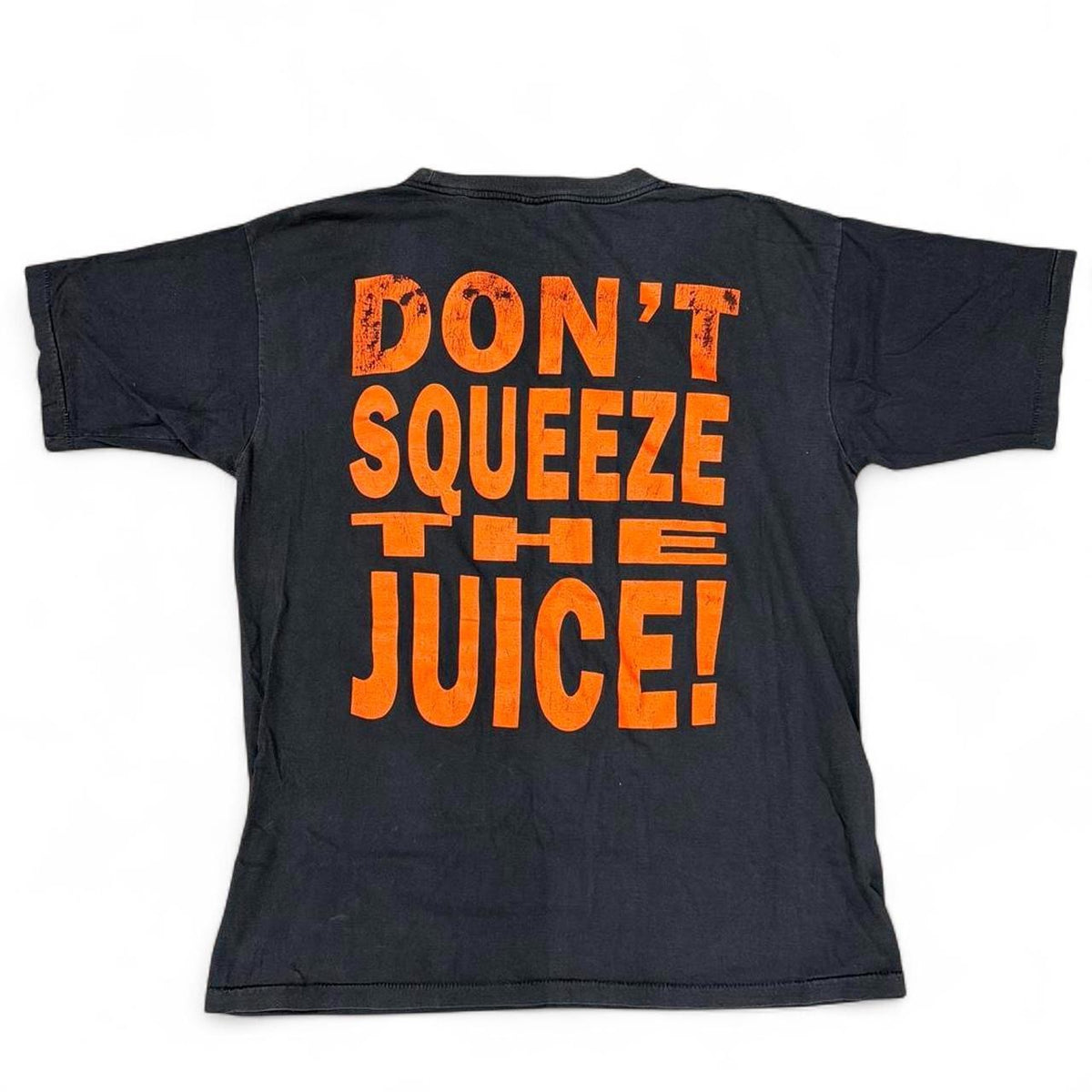 O.J. Simpson Don’t Squeeze the Juice! 90s Vintage T-Shirt — back