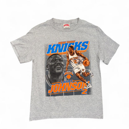 New York Knicks Larry Johnson T-Shirt — front