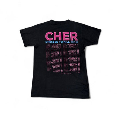 Cher Dressed to Kill Tour T-Shirt — back