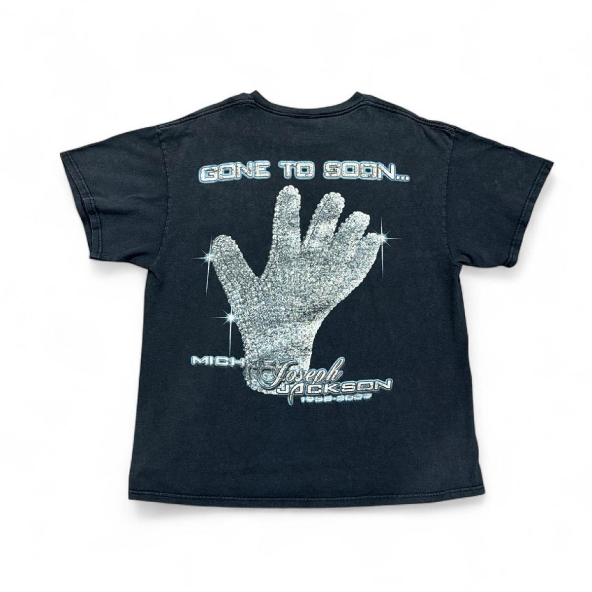 Michael Jackson Gone To Soon Memorial T-Shirt — back