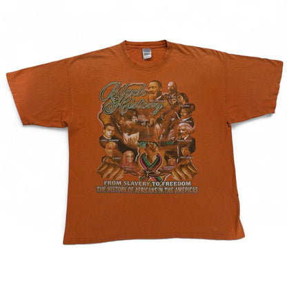 Black History From Slavery to Freedom Graphic T-Shirt — front