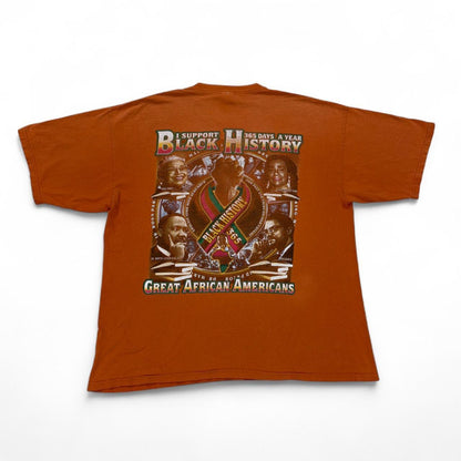 Black History From Slavery to Freedom Graphic T-Shirt — back