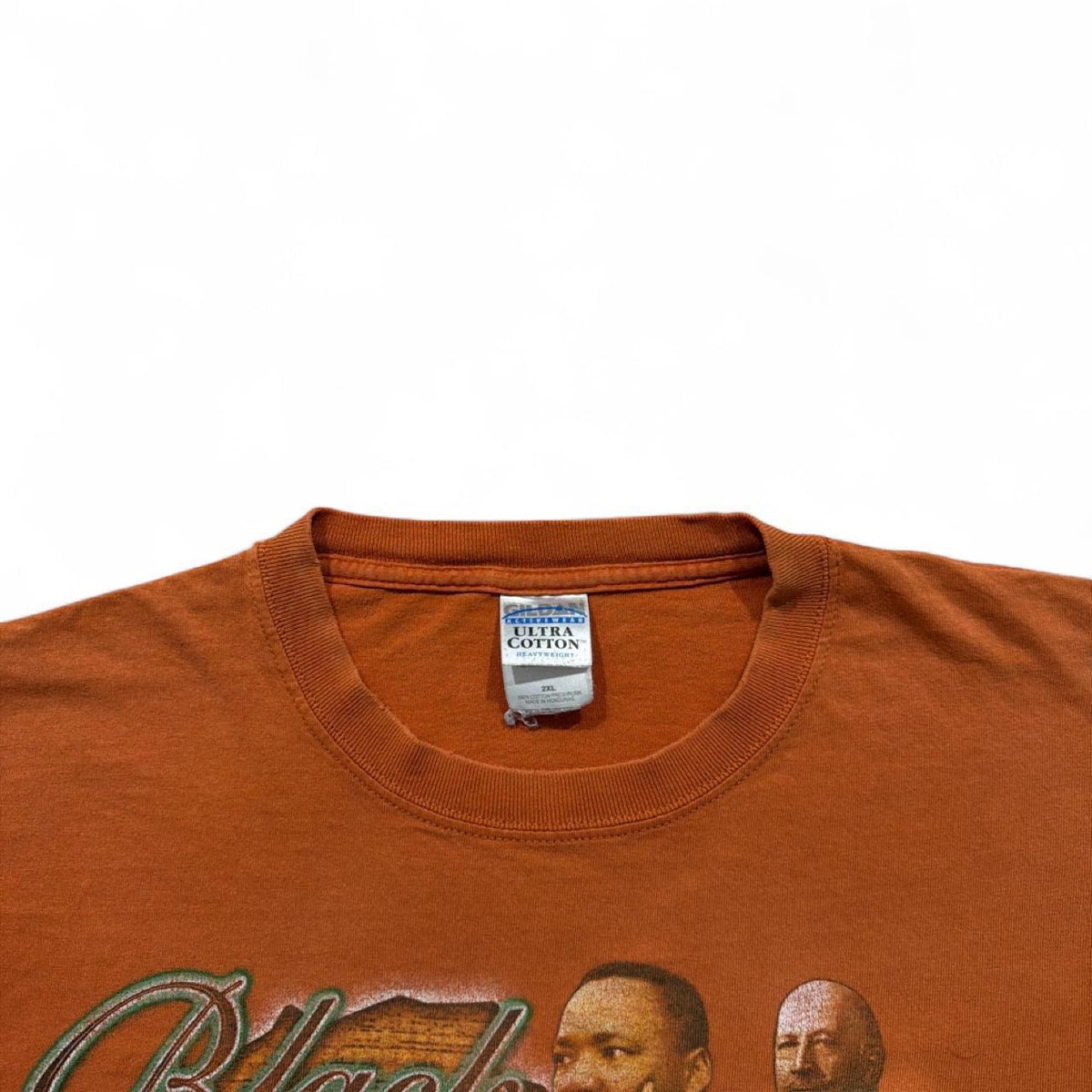 Black History From Slavery to Freedom Graphic T-Shirt — size tag