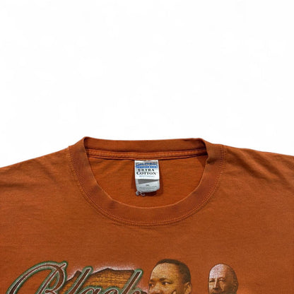 Black History From Slavery to Freedom Graphic T-Shirt — size tag