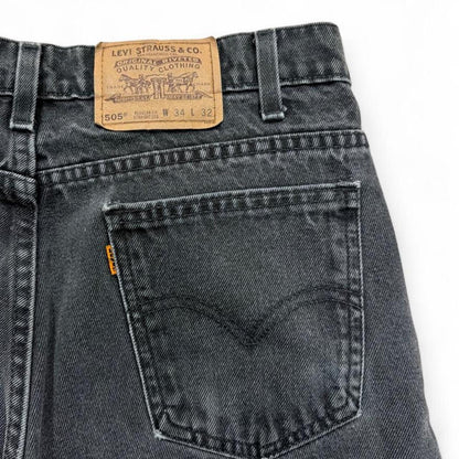 Levi’s Grey 505 Denim Jeans — 3
