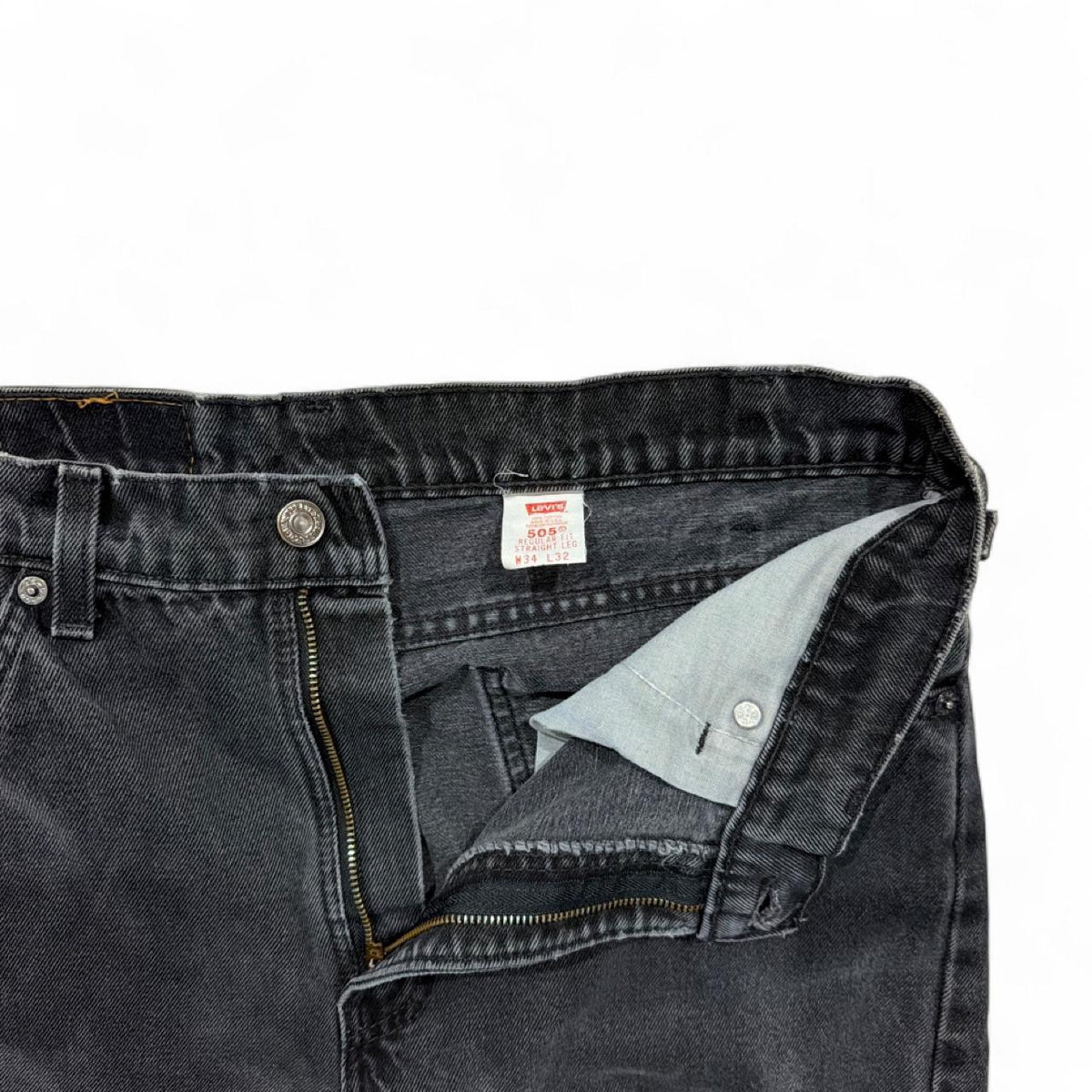 Levi’s Grey 505 Denim Jeans — 5