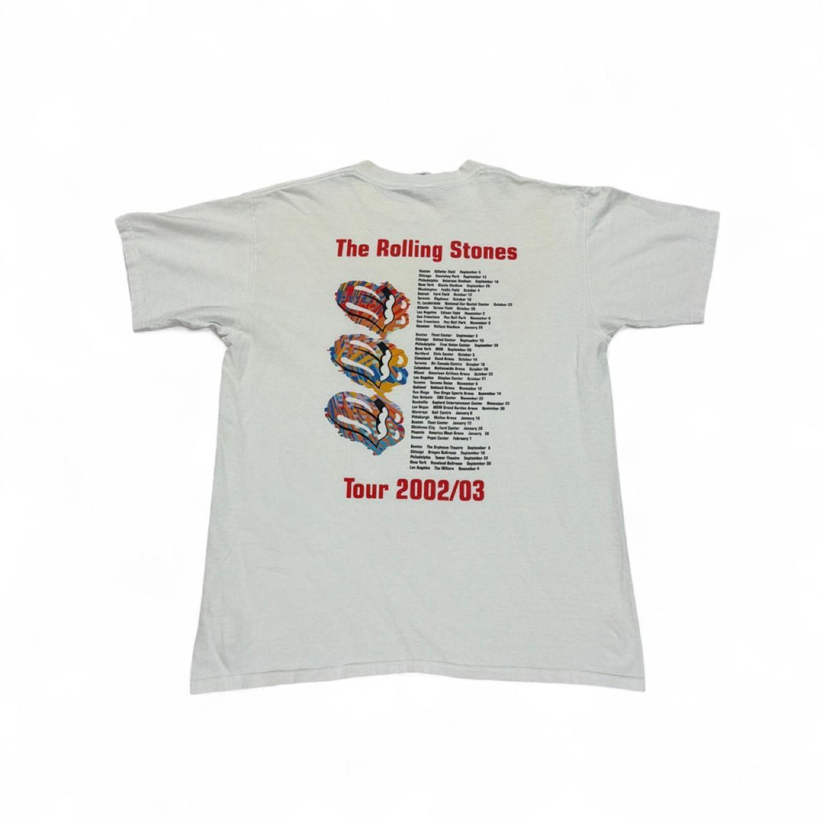 Rolling Stones 2002–2003 Tour T-Shirt — 2