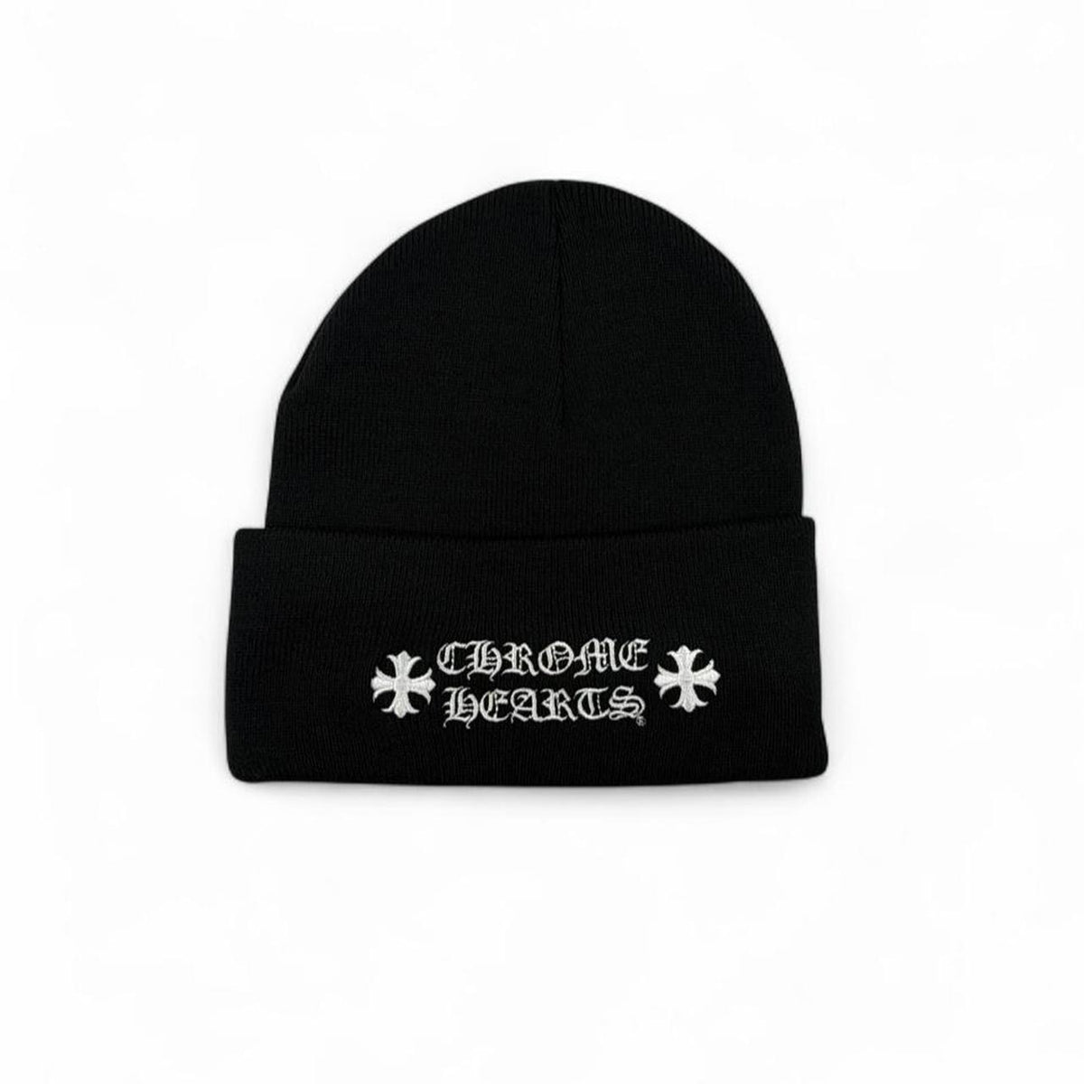 Chrome Hearts Logo-Embroidered Beanie — detail 1