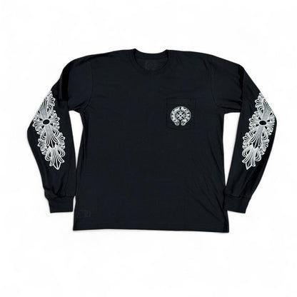 Chrome Hearts Las Vegas Horseshoe Long Sleeve T-Shirt — front