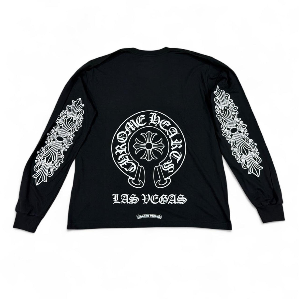Chrome Hearts Las Vegas Horseshoe Long Sleeve T-Shirt — back